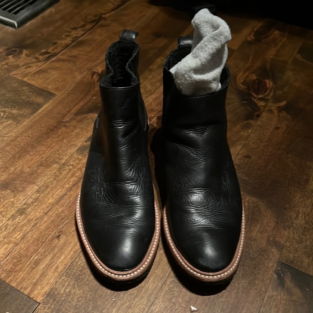 Black boots